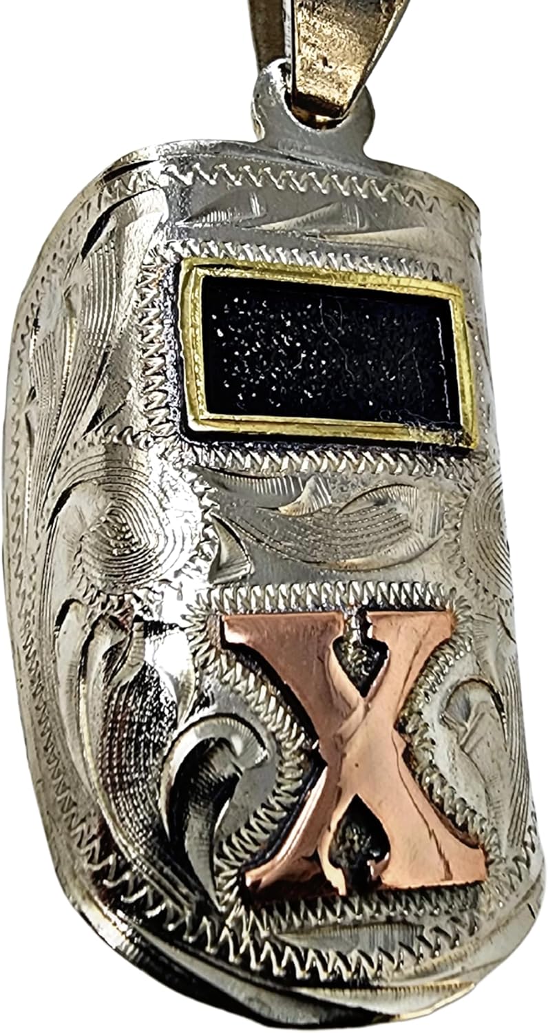 Handcrafted Sugar Scoop Welding Hood Pendant for Welders