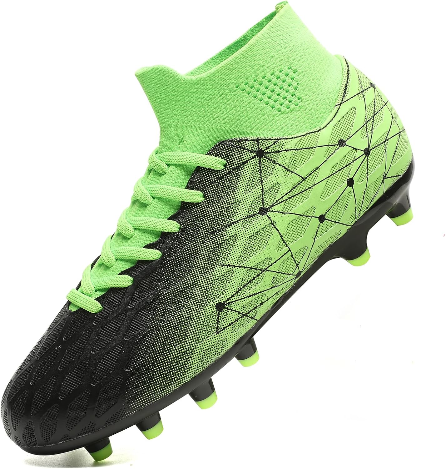 Durable Hanani Boys Girls Soccer Cleats for Kids Football Shoes