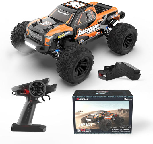 BEZGAR 1:16 RC Trucks - High Speed, Waterproof & All-Terrain!
