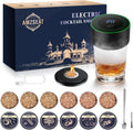 Electric Whiskey Smoker Kit - Rechargeable Cocktail Smoker Set