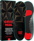 Work Pro Comfort Insoles - Shock Absorption & Low Arch Support