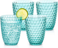 BELLAFORTE Shatterproof Tritan Short Tumbler Set of 4 - Durable 12 oz