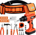 JOYIN 19Pcs Kids Tool Set with Electronic Drill - Pretend Play