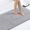 Smiry Luxury Chenille Bathroom Rugs 40x32 - Extra Soft Plush Bath Mat