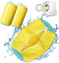 Reusable Shoe Washing Bag Trio for All Sizes - Yellow