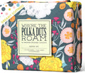 Where The Polka Dots Roam Dark Floral Full Sheets - Super Soft