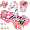 Baby Play Gym for 0-6 Months - High Contrast Tummy Time Mat