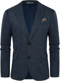 Men Tweed Blazer Wool Herringbone Sport Coat Jacket - Timeless Style