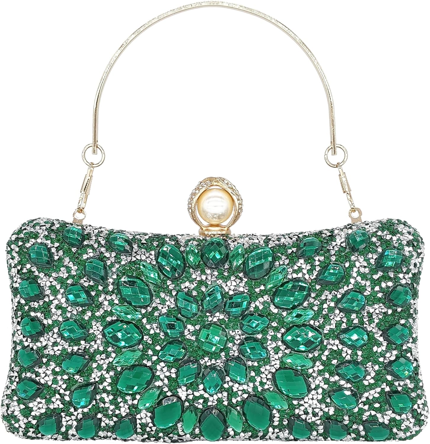 Rhinestone Clutch Purses for Women Evening Wedding Formal Bag