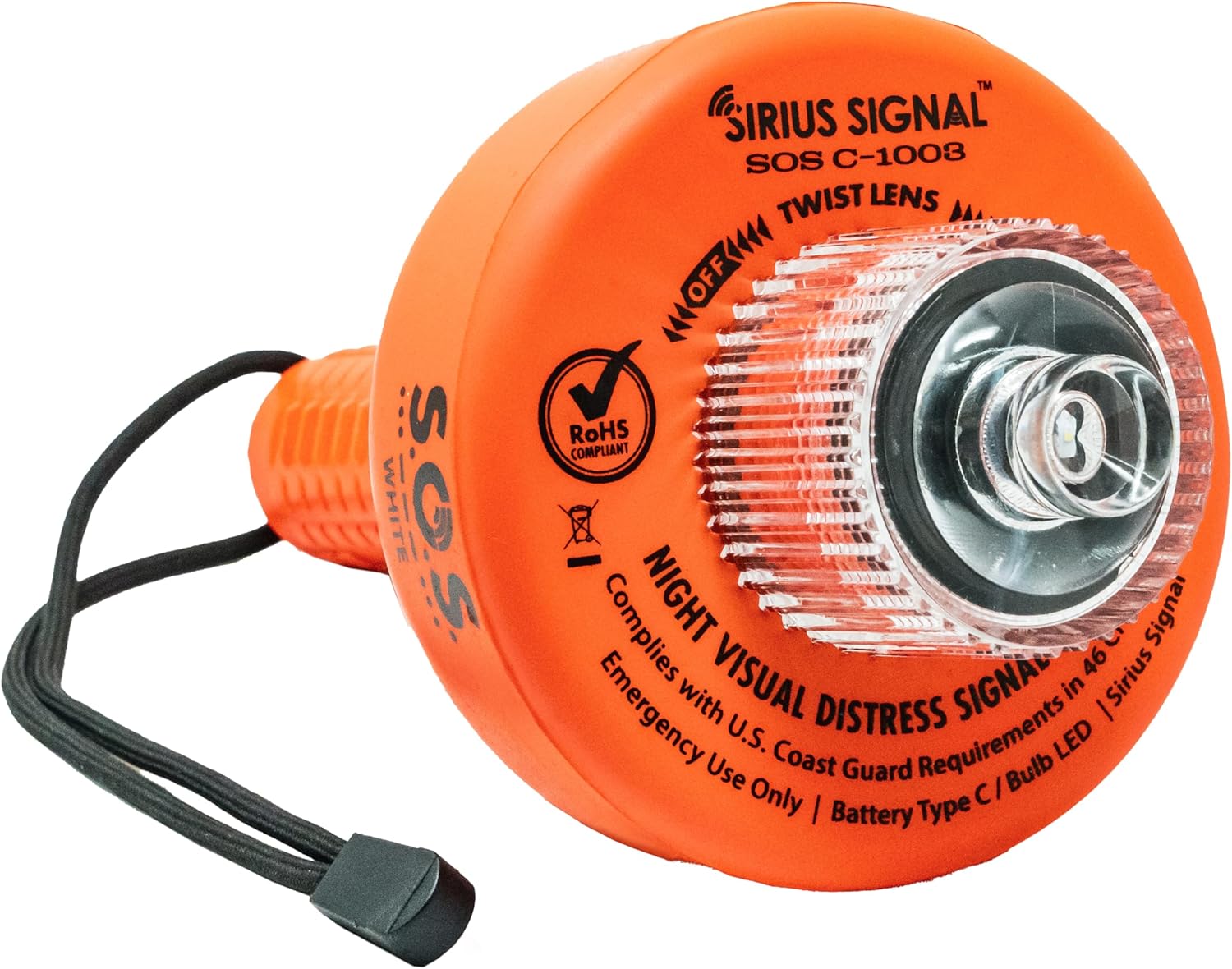 Sirius Signal C-1003 SOS LED Distress Signal - Safe & Bright