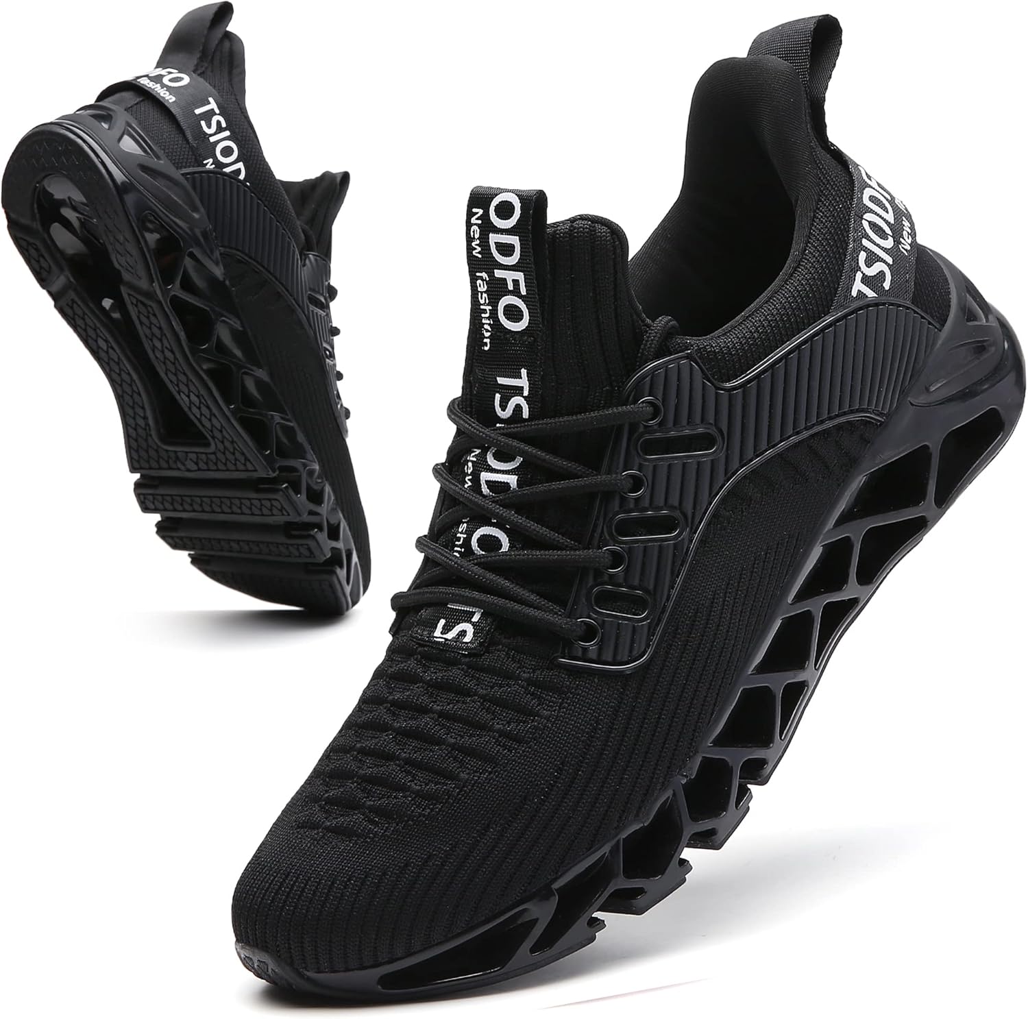TSIODFO Men Sneakers Fashion Sport Running Athletic Walking Shoes