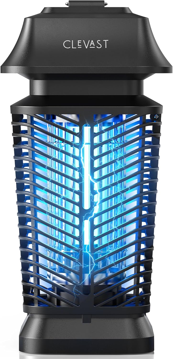 CLEVAST Bug Zapper Outdoor - Powerful Electric Mosquito Killer