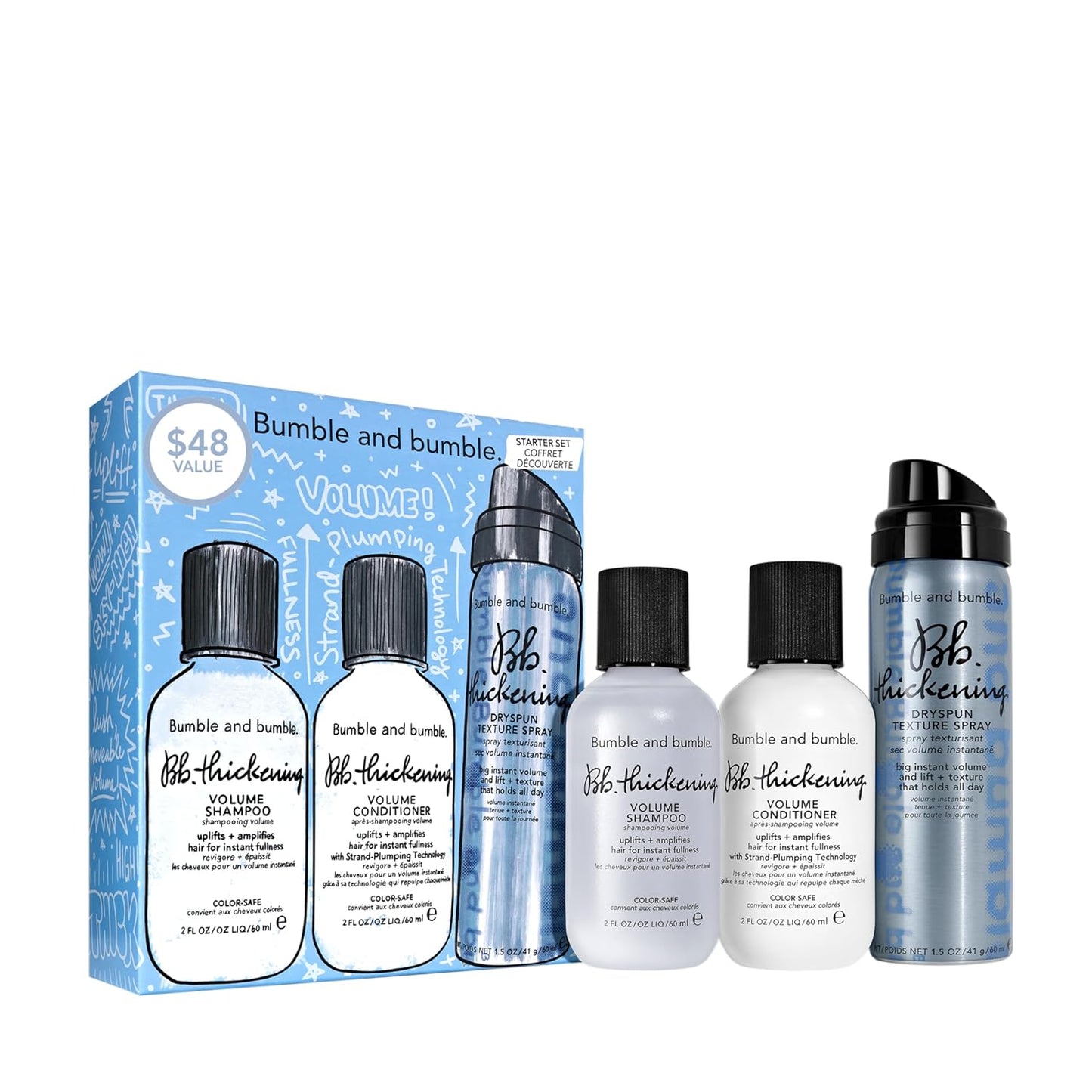 Bumble and bumble. Volumizing Starter Set | Thickens & Texturizes Hair