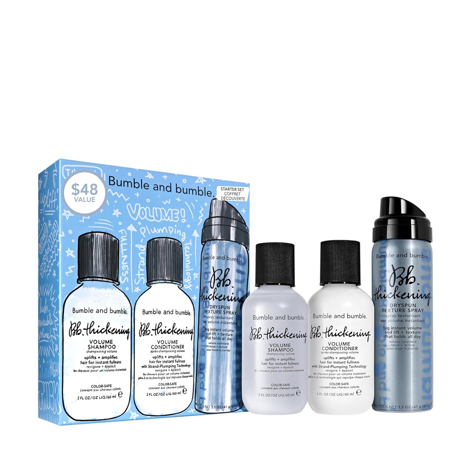 Bumble and bumble. Volumizing Starter Set | Thickens & Texturizes Hair