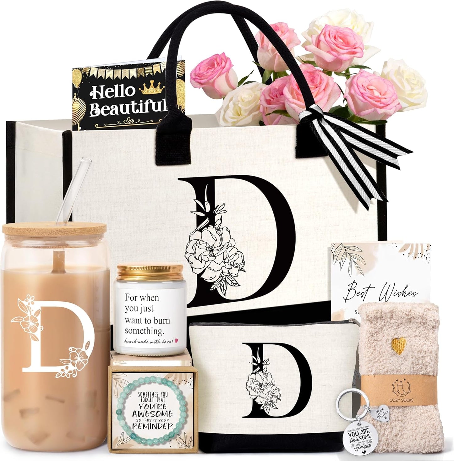 Monogrammed Initial Gift Set for Women by Lepiche D