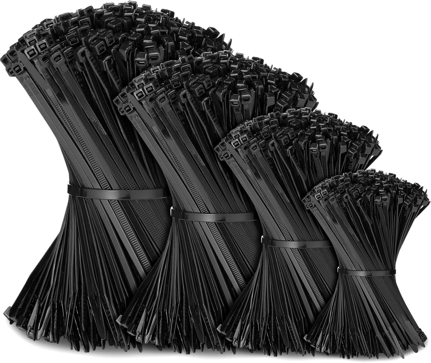 3000 Pieces Heavy Duty Cable Zip Ties for Gardening and More
