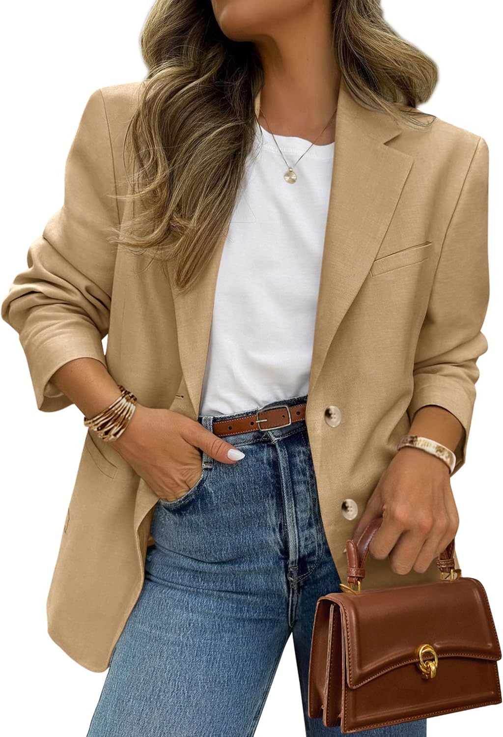 PRETTYGARDEN Blazers for Women Business Casual Work Jacket