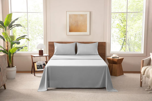 Cooling Extra Soft Full Size Bed Sheets Set - 4 Piece Luxury