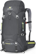 Internal Frame Hiking Backpack 50L - Comfortable Large Capacity Pack