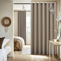 NICETOWN 100% Blackout Room Divider Curtain Panel - Camel 100 in