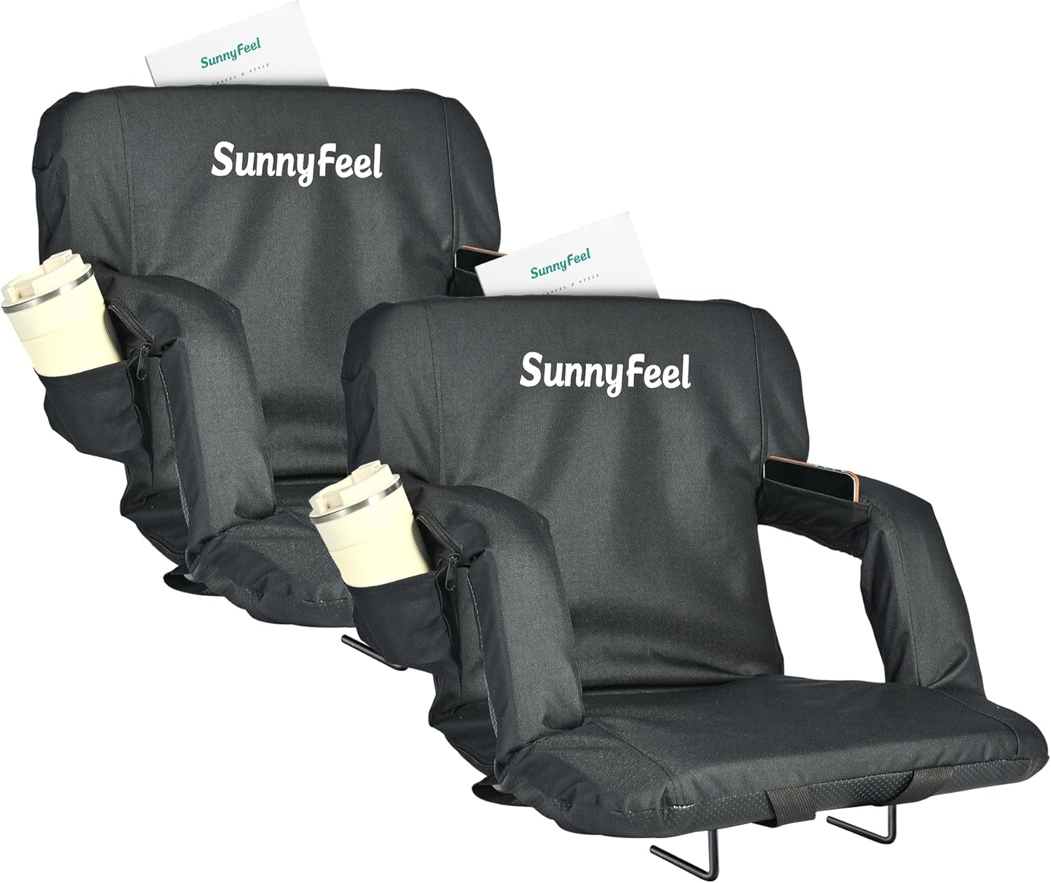 SUNNYFEEL Stadium Seats with Back Support for Ultimate Comfort