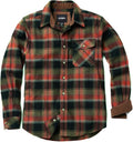 CQR Men's All Cotton Flannel Shirt for Ultimate Comfort