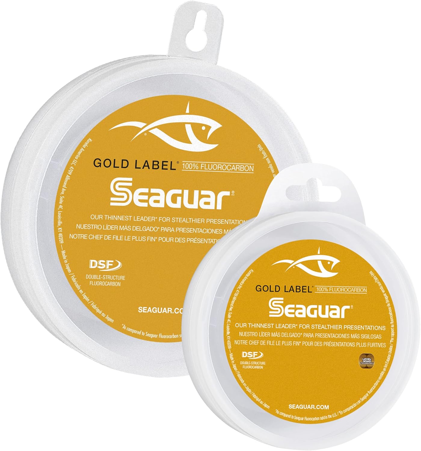Seaguar Gold Label Fluorocarbon Fishing Leader Line for Clear Water