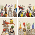 Paperproducts Design Forest Festivities Cocktail Napkins Bundle of 4