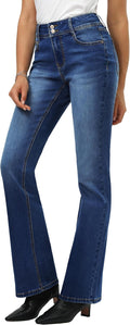 Tall Women's Curvy Bootcut Jeans 34/36/38in Inseam - Flattering Fit