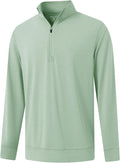 M MAELREG Quarter Zip Pullover Men Moisture Wicking - Comfortable