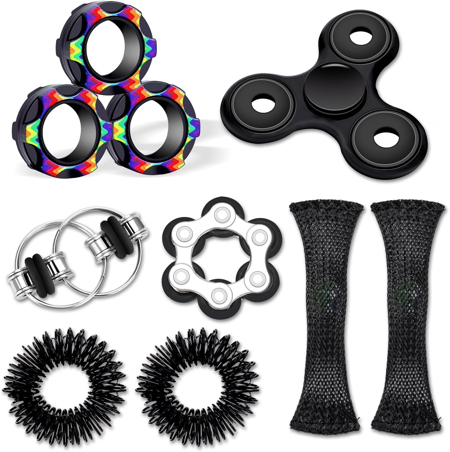 Magnetic Fidget Set - Stress Relief & Focus Booster