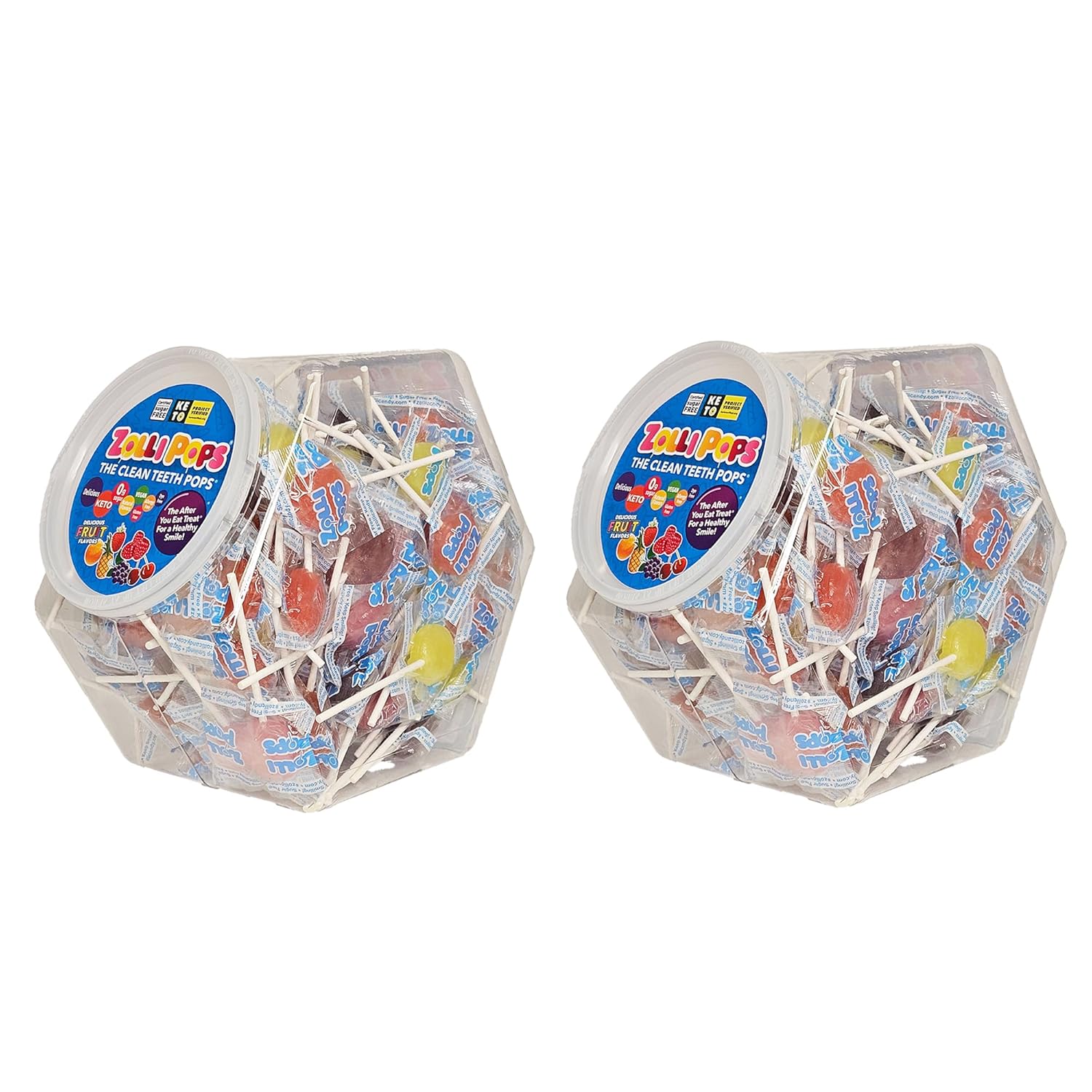 Zollipops Clean Teeth Lollipops - Delicious Sugar Free Treats