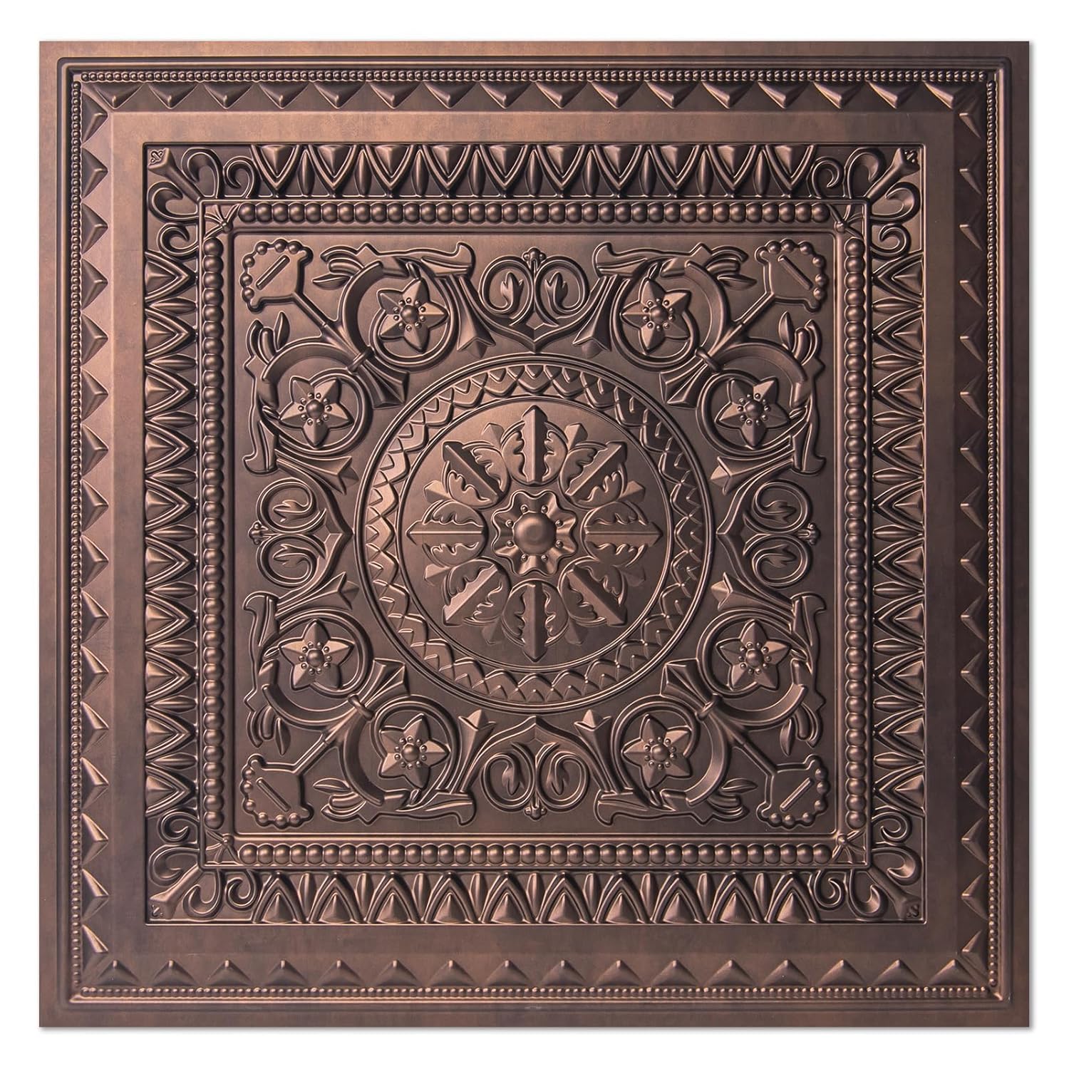 Art3d Drop Ceiling Tiles in Antique Copper for Stylish Decor