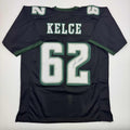 Autographed Jason Kelce Philadelphia Black Football Jersey