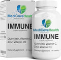 Ivory Caps Immune Support with Quercetin, Vitamin C, Zinc, D3