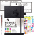 Budget Planner A5 Hardcover Black - 2025 Undated Monthly Kit