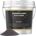#80 Grit Aluminum Oxide Blast Media (8 LBS) - Durable Sand Blasting