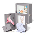 Small Baby Story Box Frame and Keepsake Box - Photo Display + Storage