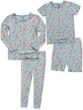 Vaenait Toddler Animal Flower Pattern Summer Pajamas for Kids