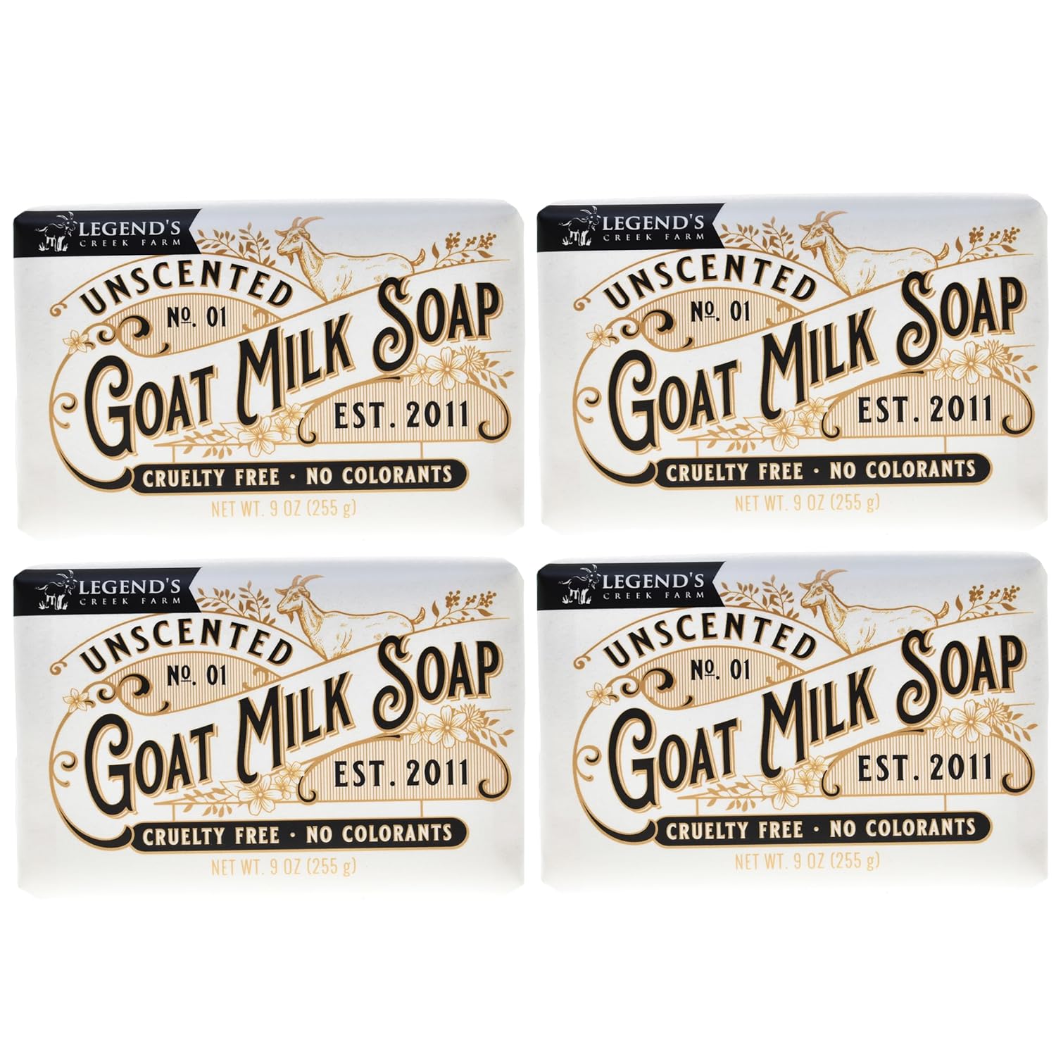 Goat Milk Soap Bar for Sensitive Skin - Natural & Moisturizing