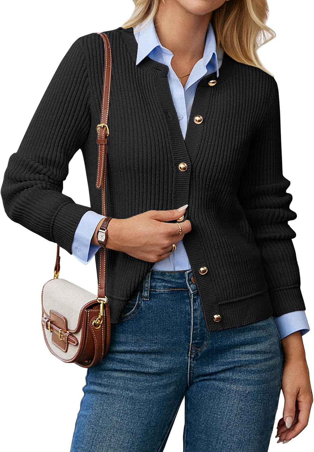 Knit Cardigan Sweaters for Women by Grace Karin - Stylish & Warm