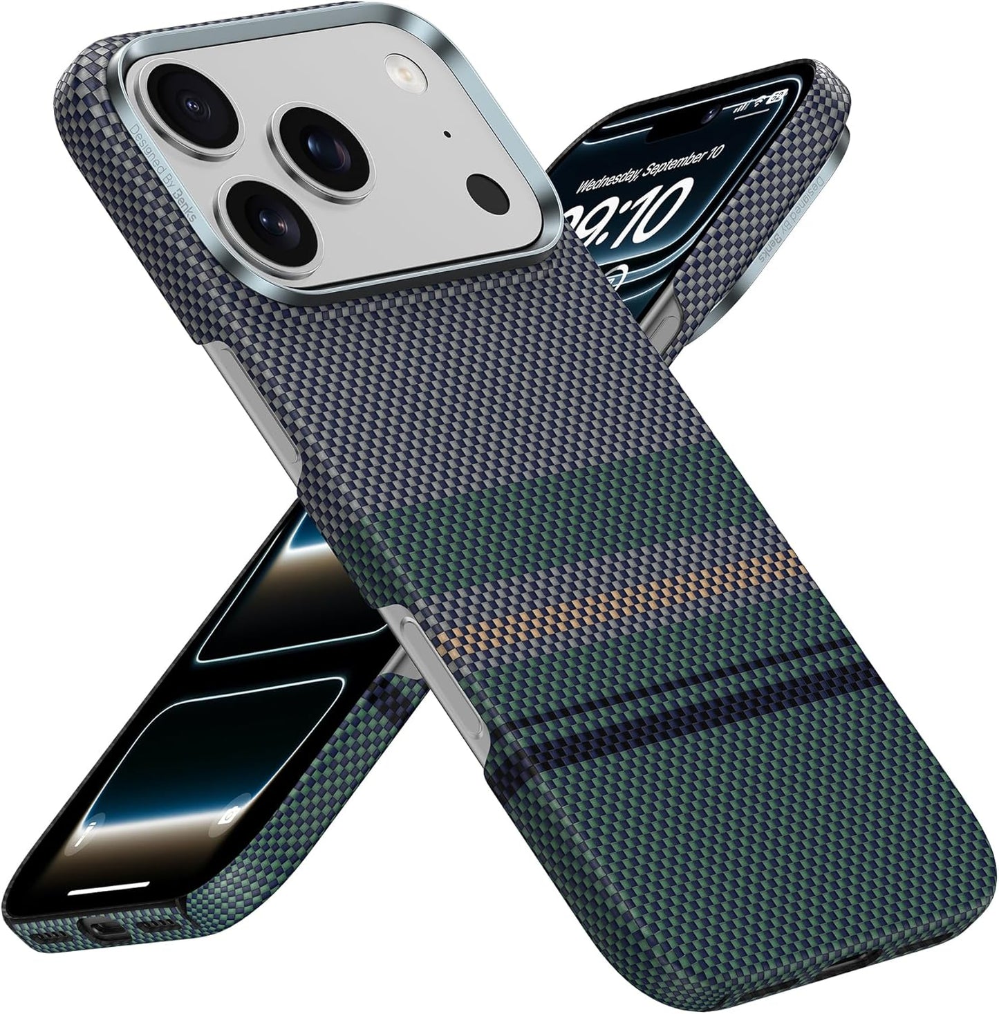 Aurora ArmorAir Case for iPhone 17 Pro with DuPont Kevlar
