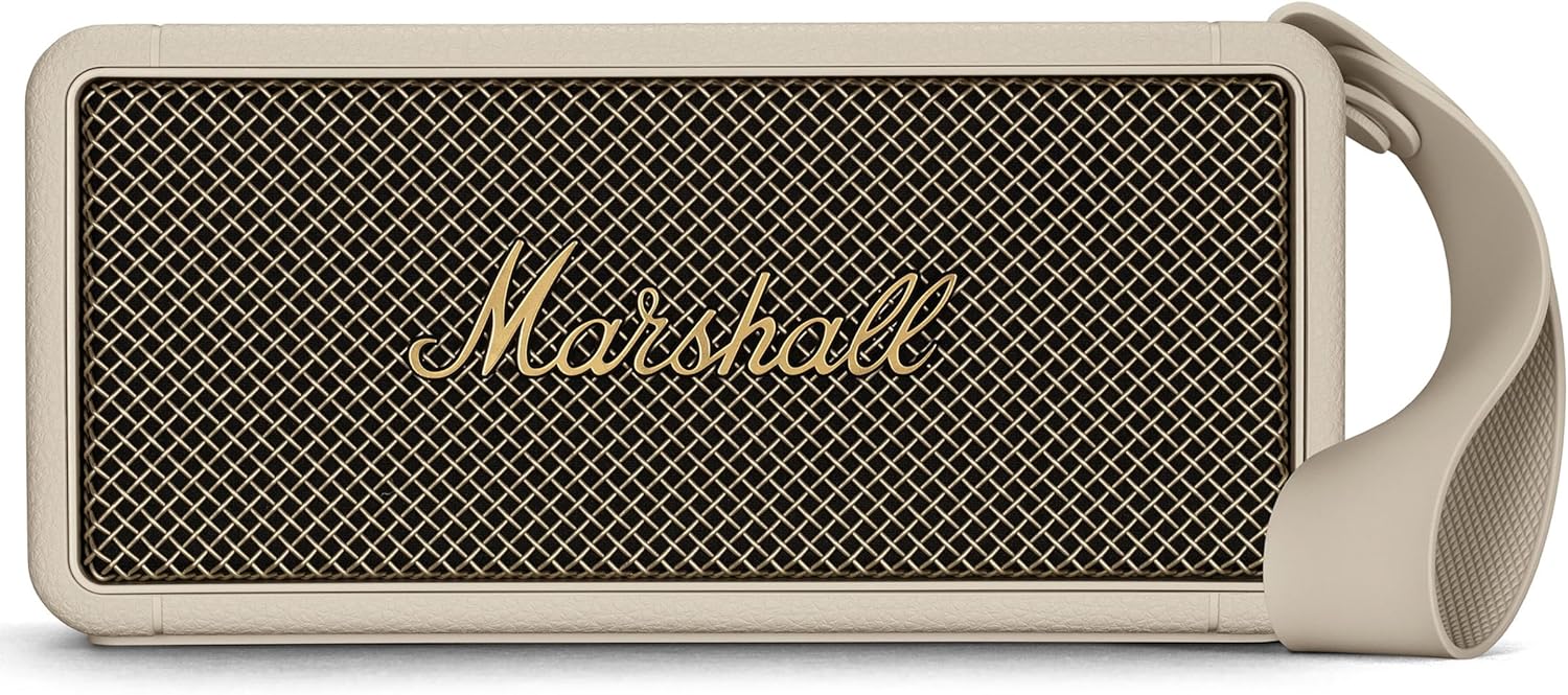 Marshall Cream Bluetooth Speaker - Portable Sound Power