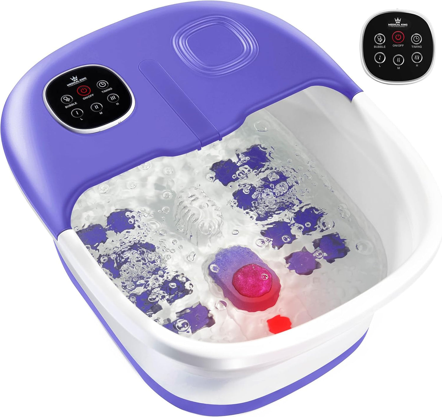 Medical king Foot Spa with Heat and Massage for Relaxation