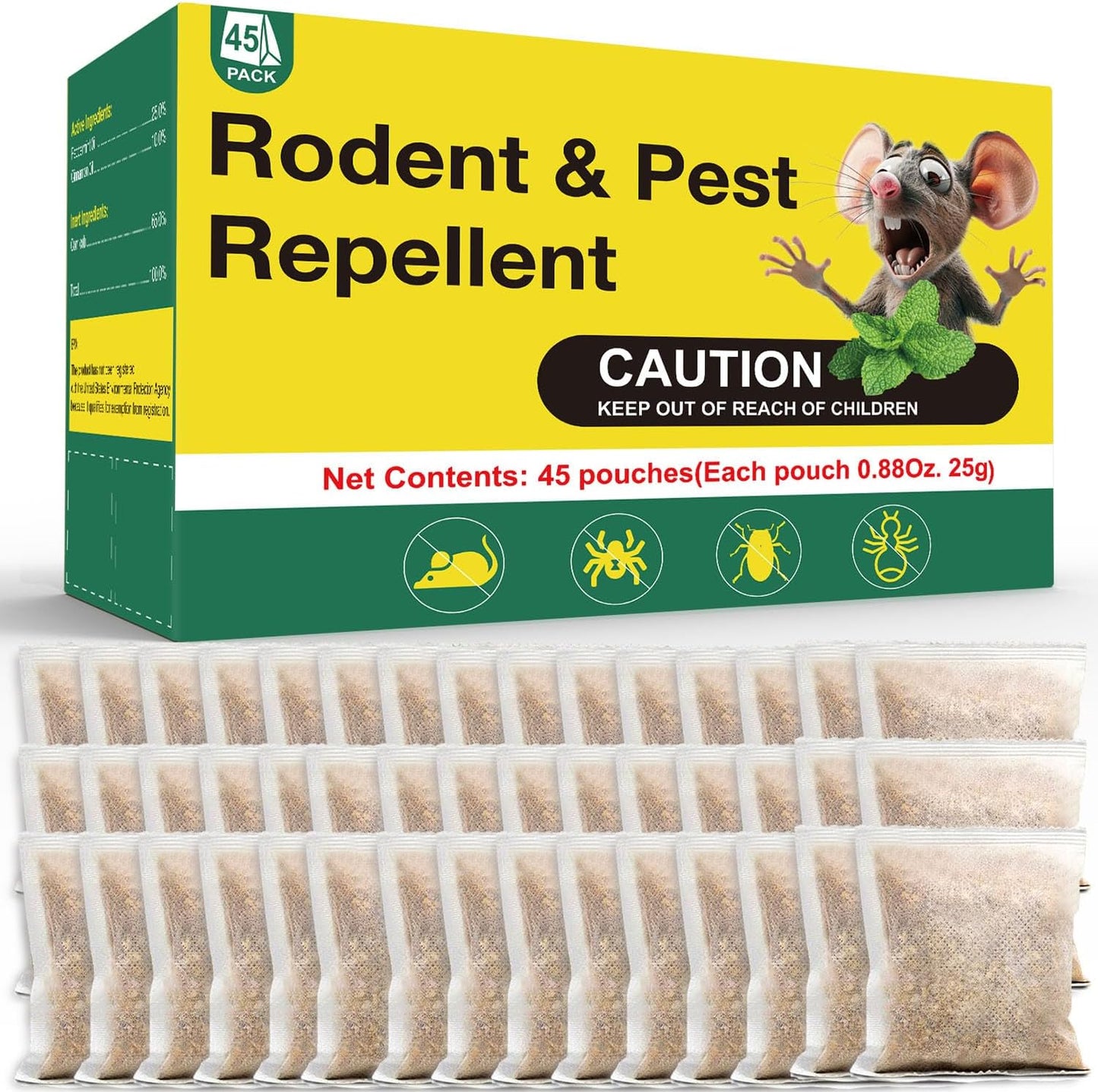 EverField Mouse Repellent - Indoor & Outdoor Protection