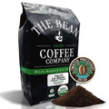 Le Bean Dark French Roast Decaf Ground Coffee 5 lb - Bold, Organic