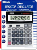 BAZIC 12-Digit Desktop Calculator with Profit & Tax Functions - Office