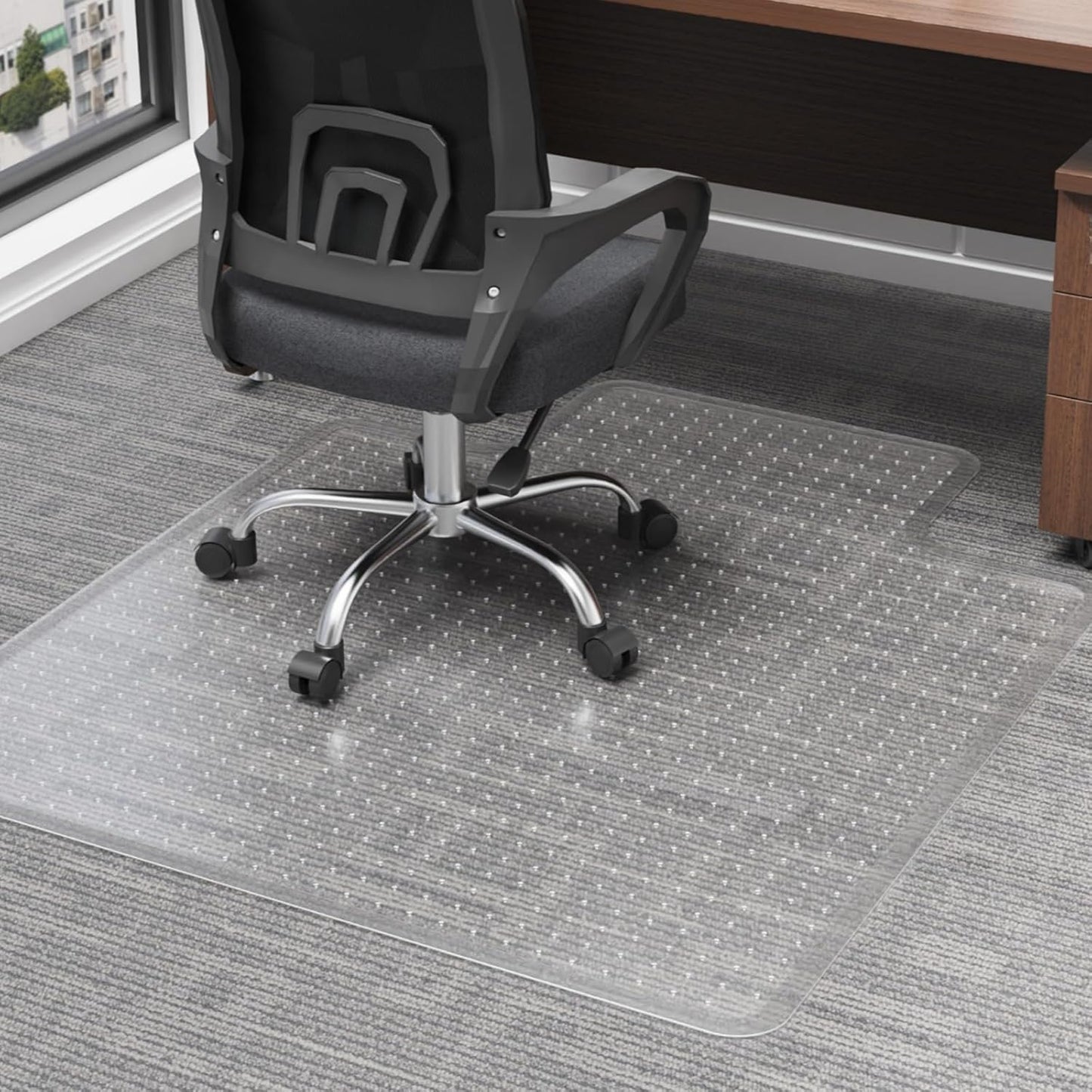 Chair Mat for Carpeted Floors, Heavy Duty Protector for Home Office