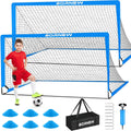 Kids Soccer Goal for Backyard Set - Perfect for Ages 3-16