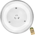 11.25 in Microwave Glass Turntable Plate Replacement - Fits Samsung